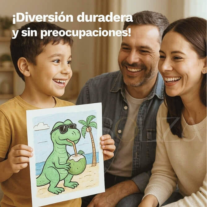 Mega Kit Creativo con Caballete Doble para Niños – 208 Piezas