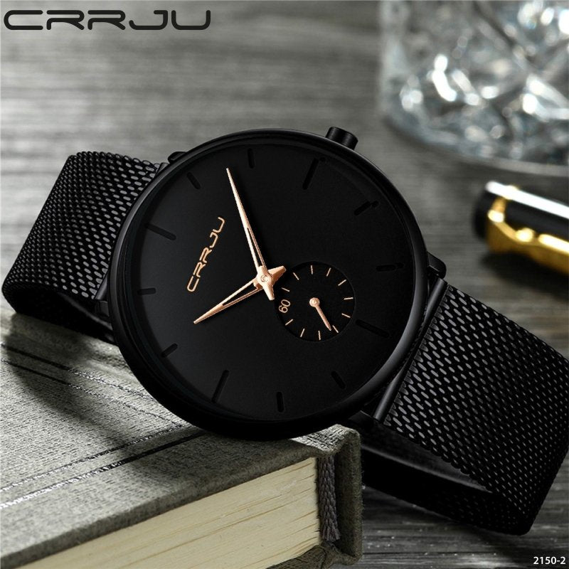 2150 RELOJ CRRJU PULSO METAL HOMBRE - SOLIZA - 