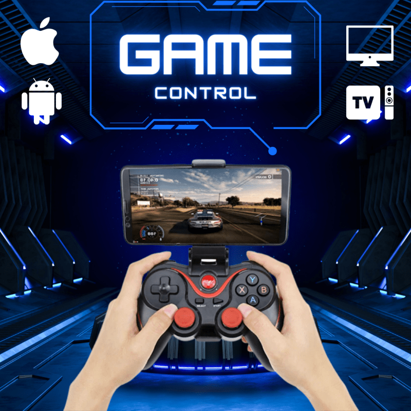 Control Bluetooth X3 Para Celular - SOLIZA - 