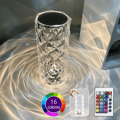 Lámpara de Cristal 3D - SOLIZA - 