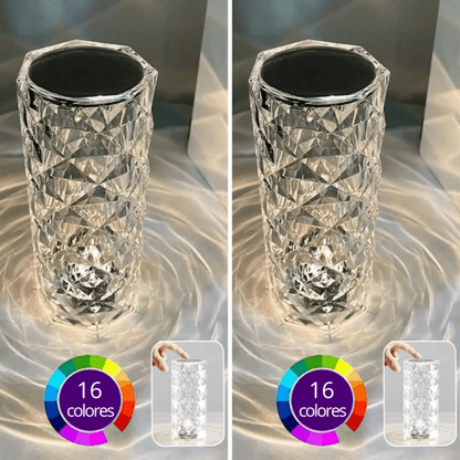 Lámpara de Cristal 3D - SOLIZA - 