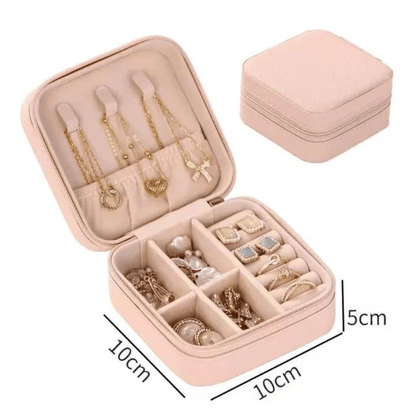 Mini Joyero de Cuero Portátil - SOLIZA - 