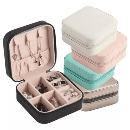 Mini Joyero de Cuero Portátil - SOLIZA - 