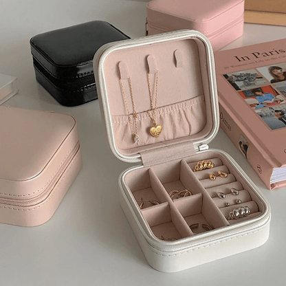 Mini Joyero de Cuero Portátil - SOLIZA - 