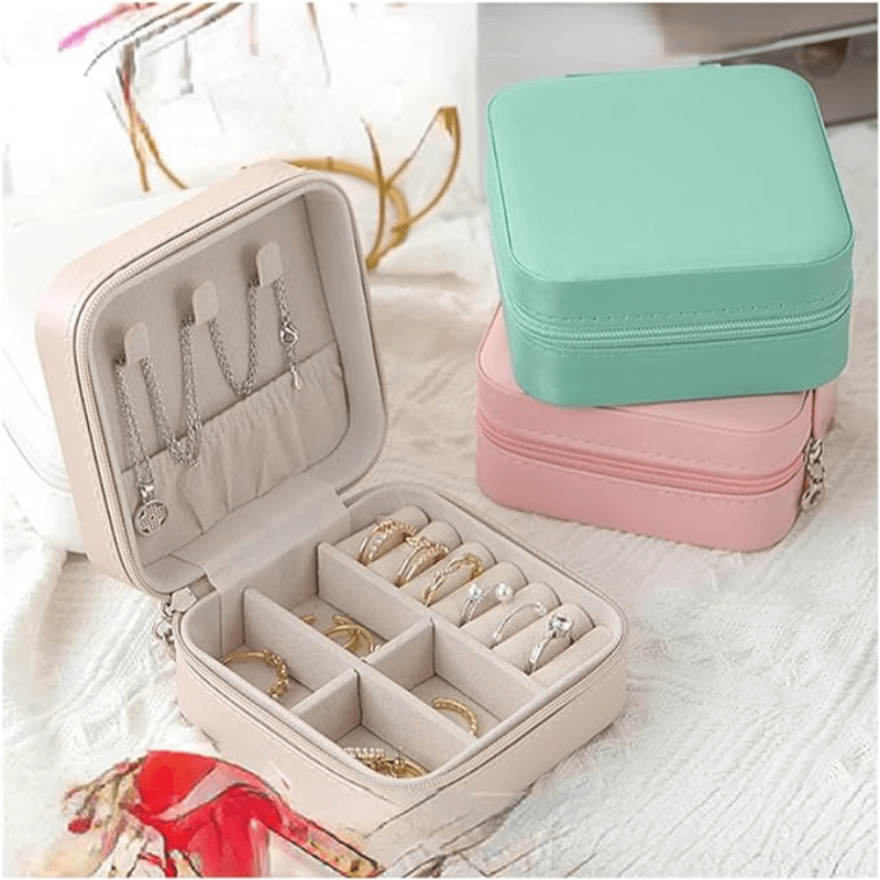 Mini Joyero de Cuero Portátil - SOLIZA - 