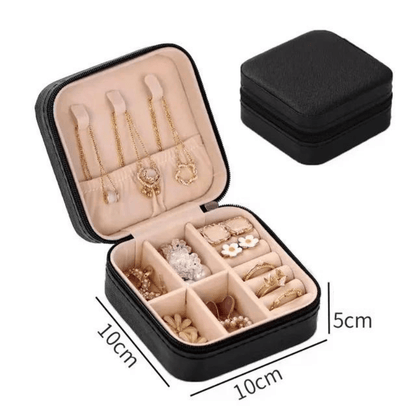 Mini Joyero de Cuero Portátil - SOLIZA - 